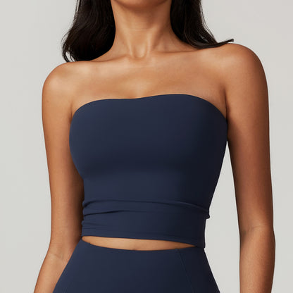 ROXAN | Strapless Bandeau Top Dames - Set van 4 of Los Verkrijgbaar - Zomerse Basic Top
