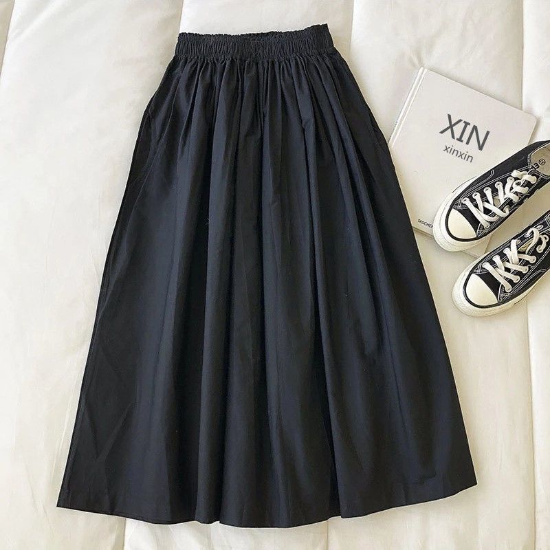 LISA | Minimalistische Midi-Rok – Tijdloze Elegant &amp; Heerlijk Comfortabel