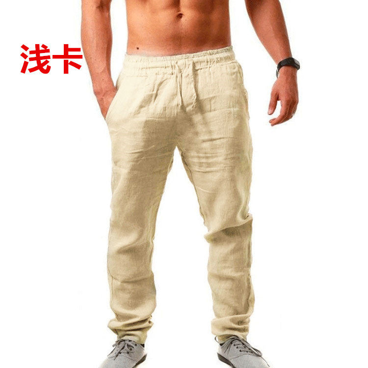 JULES | Luchtige Linnen Herenbroek – Zomerse Comfortbroek