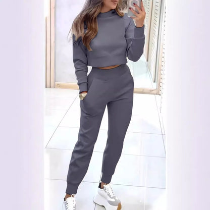 ESTELLE | Loungewear Set Dames – Cropped Sweater & Joggingbroek