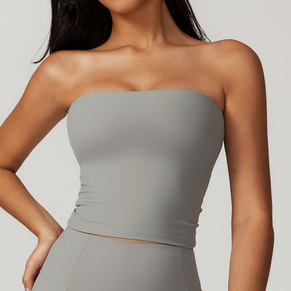 ROXAN | Strapless Bandeau Top Dames - Set van 4 of Los Verkrijgbaar - Zomerse Basic Top