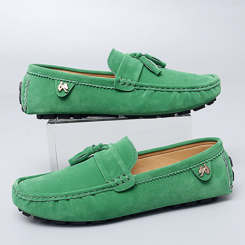 JOSHUA | Suède Loafers Heren – Casual Instappers met Kwastjes