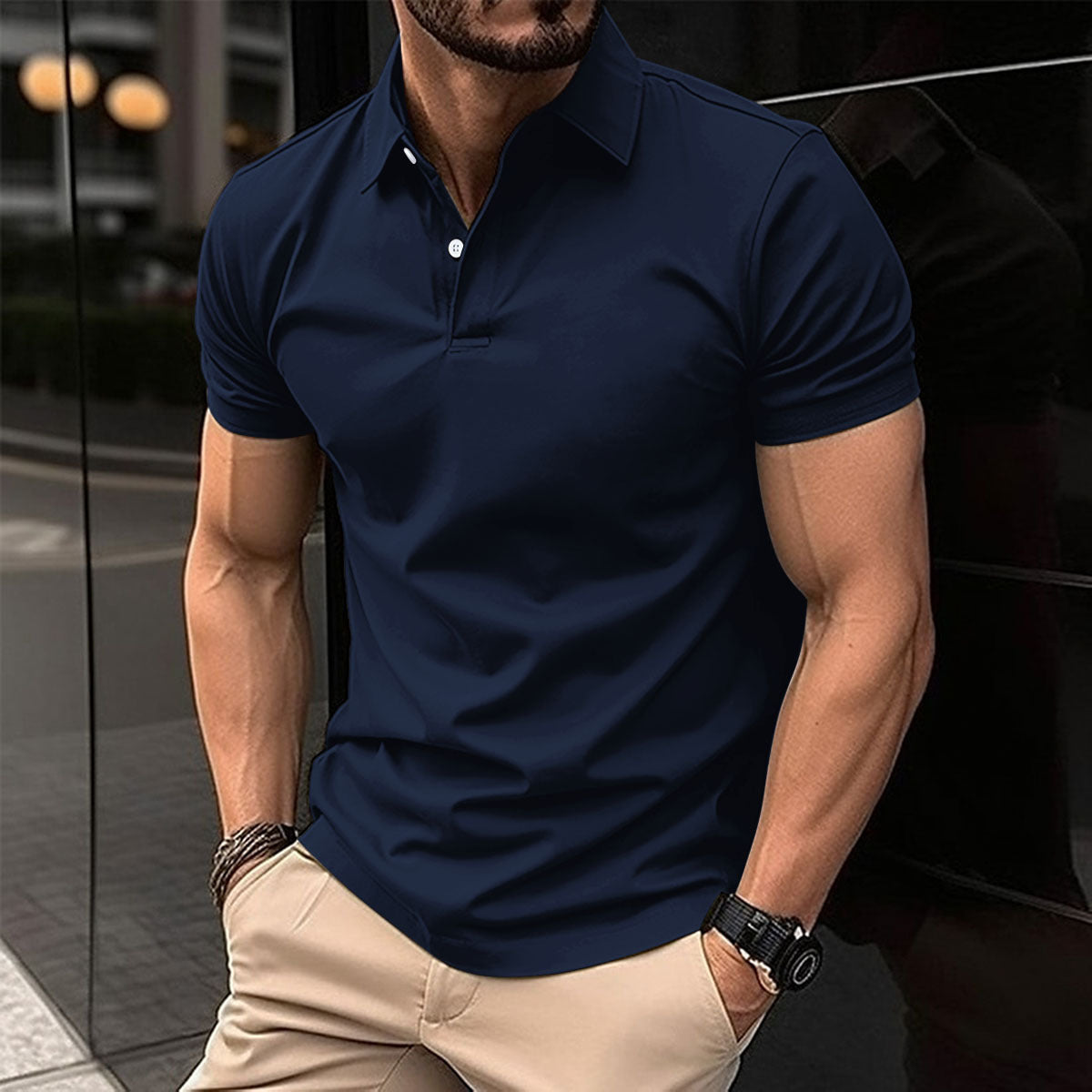 SEPP | Slim Fit Polo voor Heren – Zomershirt