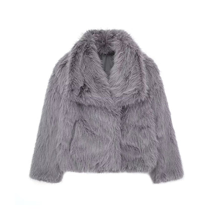DAPHNE | Faux Fur Jas Dames – Luxe Winterjas