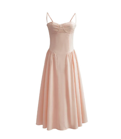 COLETTE | Zomerjurk Dames – Corset Midi Jurk