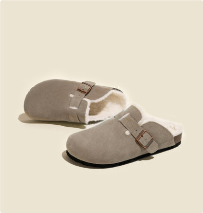 JOA | Unisex Suède Instappers – Met of zonder warme voering