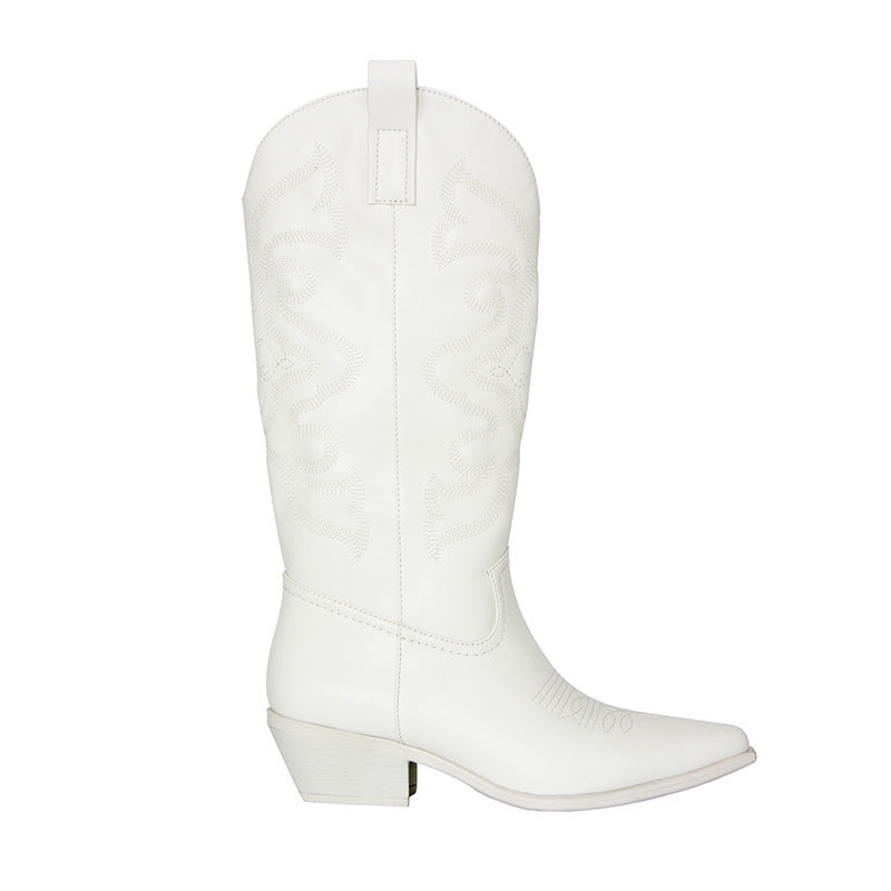 EMMA | Dames Vintage Cowboylaarzen – Stoer, Stijlvol & Comfortabel