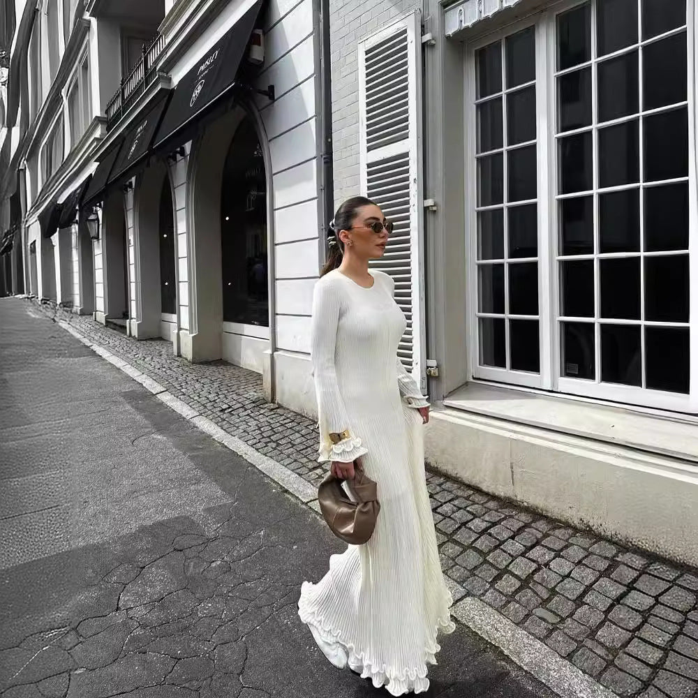 IVANKA | Elegante Gebreide Maxi Jurk – Chic & Comfortabel in 1 Look