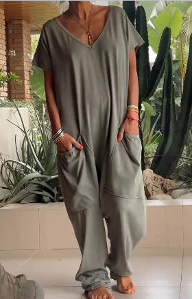 YASEMIN | Loose Fit Jumpsuit – Comfortabele Stijl voor Elke Dag