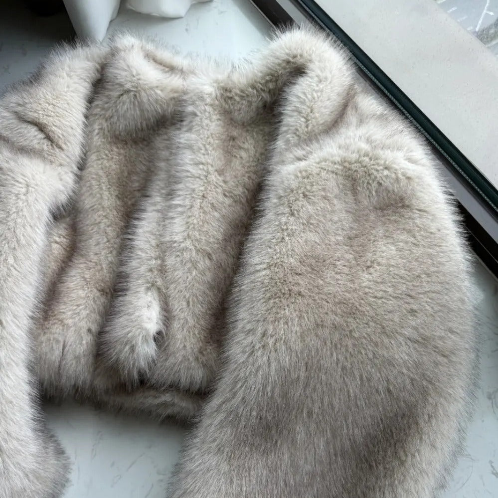 ELIZE | Faux Fur Jas – Luxe Warmte & Statement Stijl in Één