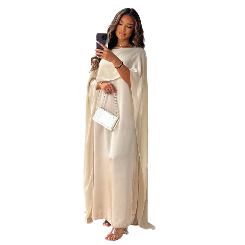 MATHILDE | Chiffon Kaftan Maxi Jurk – Elegantie met een Koningsuitstraling