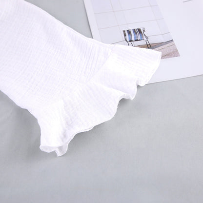 VIRGINIE | Luxe Katoenen Loungewear – Zachte Pyjama met Strikceintuur