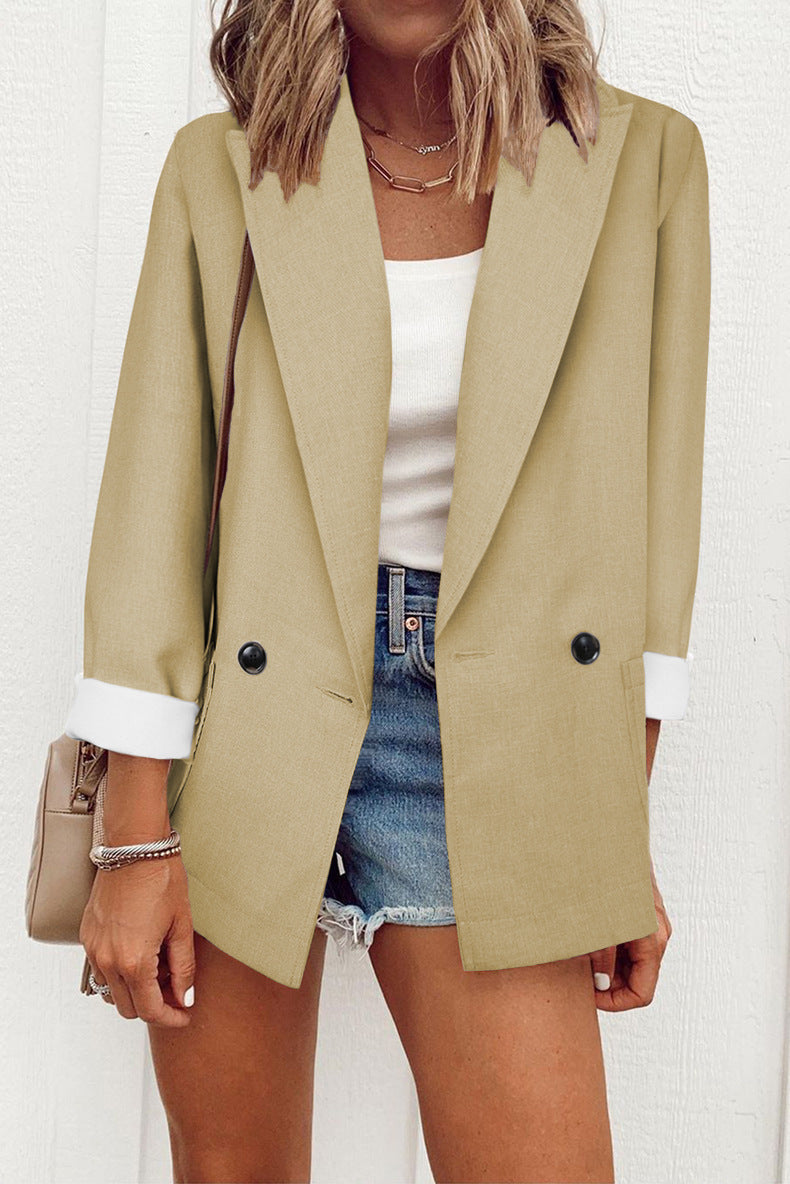 NICI BLAZER | Dames oversized blazer met Knoopdetail – in Meerdere Kleuren