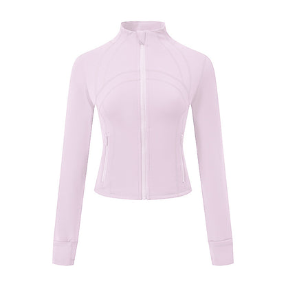 BIBI | Define Active Sportjack – Stretch Jacket met Gouden Rits