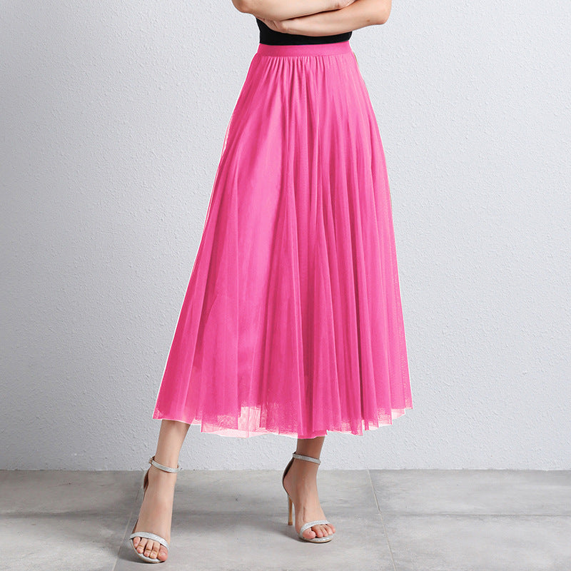 JANA | Tule Maxi Rok – Luchtige Gelaagde Rok voor Dames