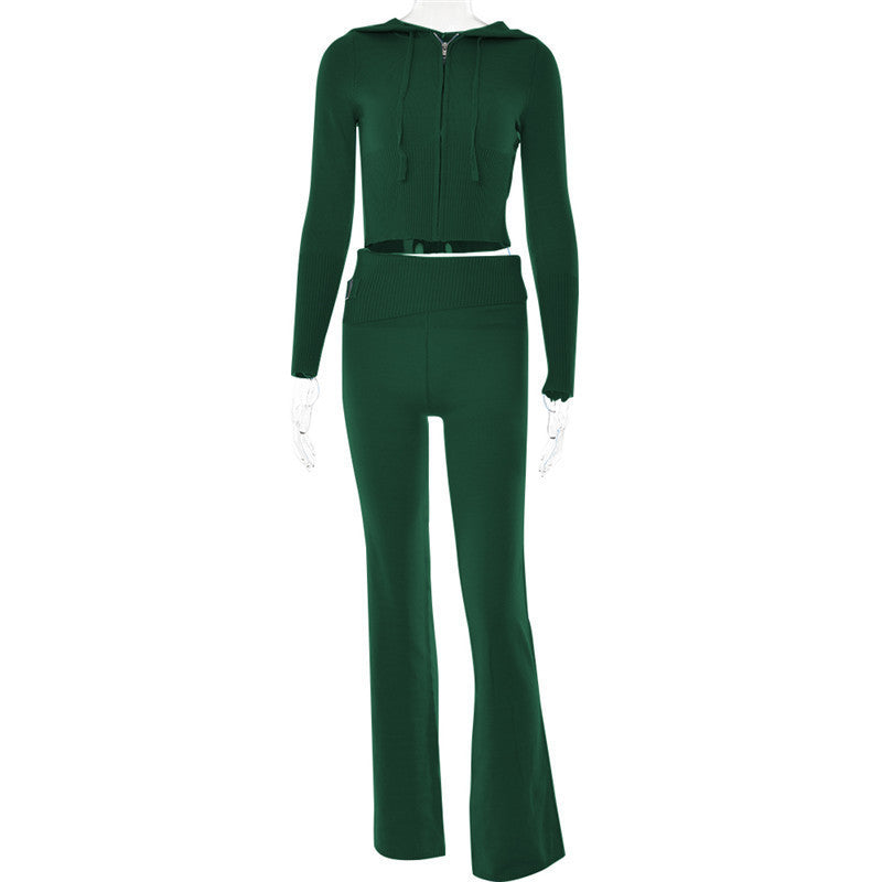 SIMONA | Gebreide Lounge Set Dames – Comfy Knit Two-Piece met Rits