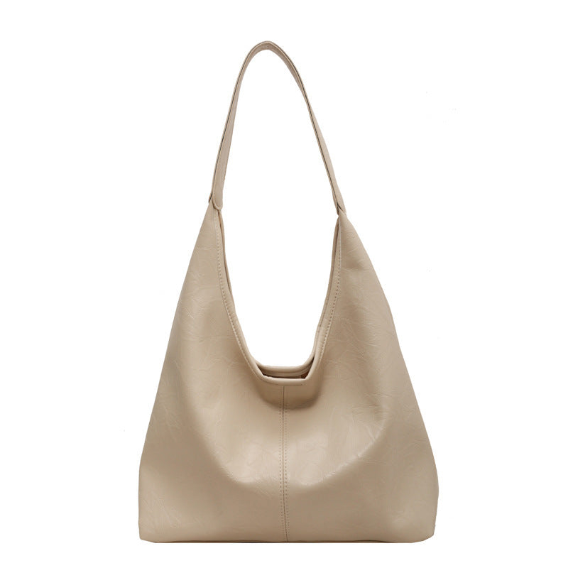 SIENNA | Schoudertas Dames – Minimalistisch Vegan Leer - Grote Shopper Bag