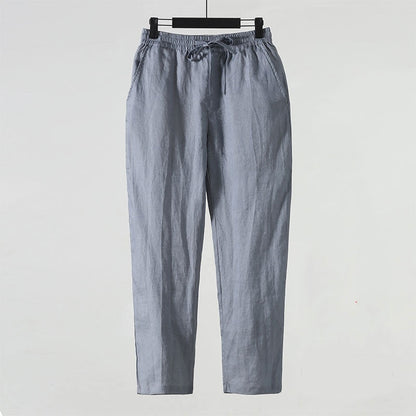 LIAM | Linnen Broek Heren Grote Maten – Comfortabel en Luchtig