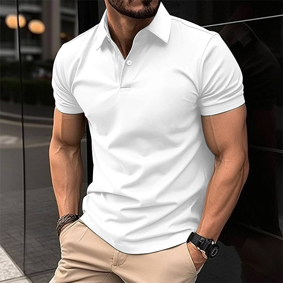 SEPP | Slim Fit Polo voor Heren – Zomershirt