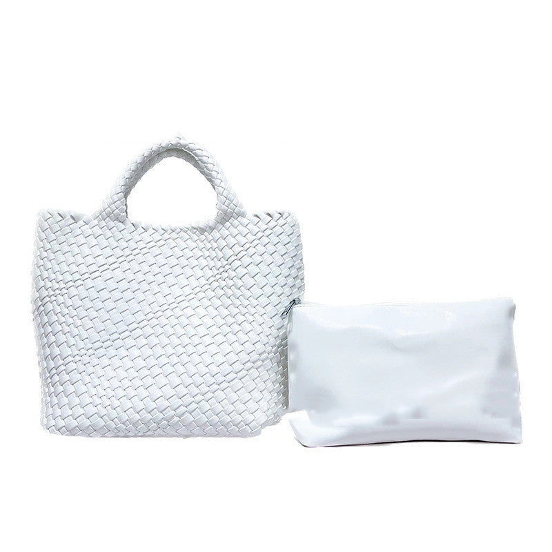 BEYZA | Gevlochten Shopper – Grote Tas met Binnenpouch Dames