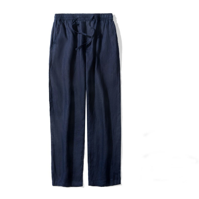 LIAM | Linnen Broek Heren Grote Maten – Comfortabel en Luchtig