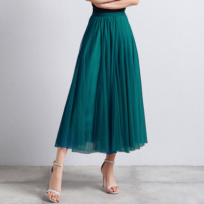 JANA | Tule Maxi Rok – Luchtige Gelaagde Rok voor Dames