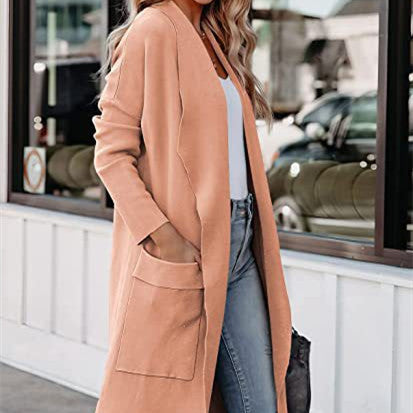 KEE | Chique Lange Cardigan – Perfecte Vrouwelijke Look voor Elk Seizoen!