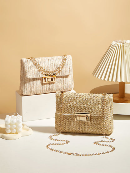 MARI | Rieten Crossbody Tas – Lichtgewicht Elegantie voor Elke Zomerlook