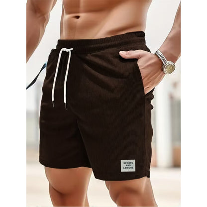 JIM | Zomerse Heren Korte Broek – Comfortabele Strandshort met Trekkoord