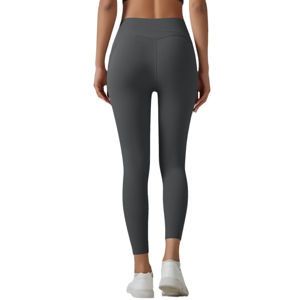 AIREN | High Waist Sportlegging met Zijvak – Naadloze Legging met Telefoonvak