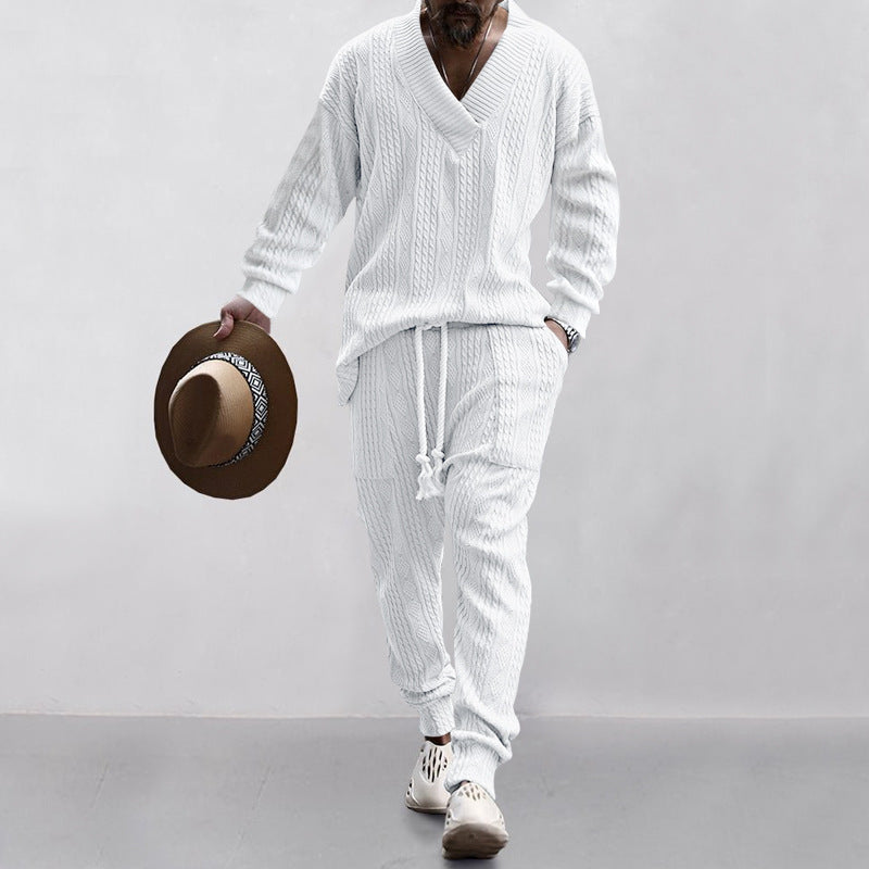 XAVI | Heren Gebreide Lounge Set – Comfort, Stijl & Streetproof in Eén
