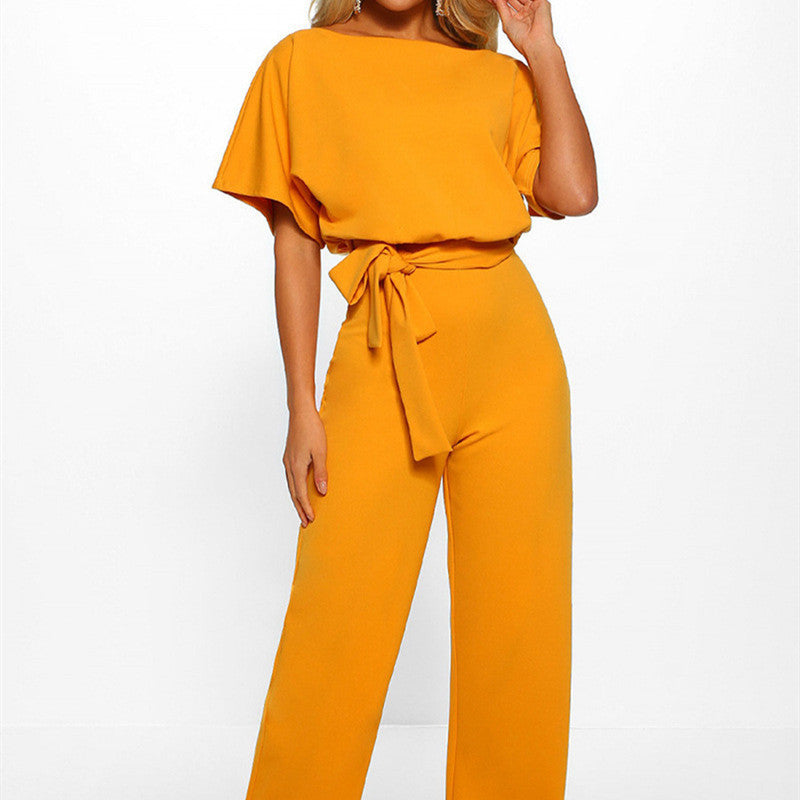 LOTTE | Stijlvolle Jumpsuit voor Dames met Strikdetail