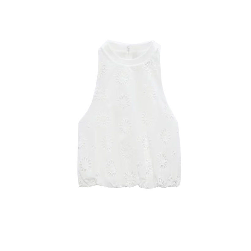 TAYLOR | Geborduurde Zomerset – Top & Rok Los Verkrijgbaar of als Set