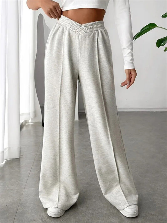 RIKKE | Wide-Leg Lounge Pants – Comfortabel & Stijlvol met Hoge Taille