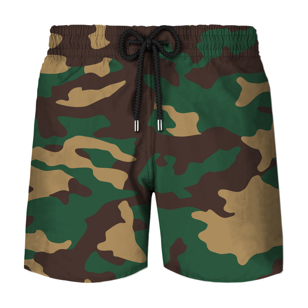 MILO | Camouflage Zwembroek – Stoer, Comfortabel & Perfect voor de Zomer!