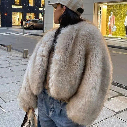 ELIZE | Faux Fur Jas – Luxe Warmte & Statement Stijl in Één