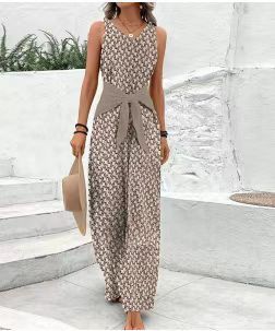 FLORRIE | Bohemian Print Jumpsuit – Comfort meets Chic